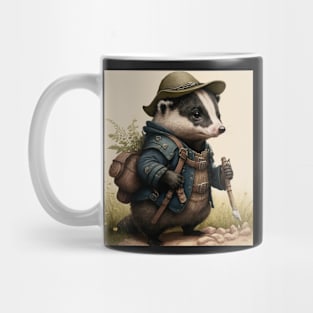 Garden Rustler Badger #4 Mug